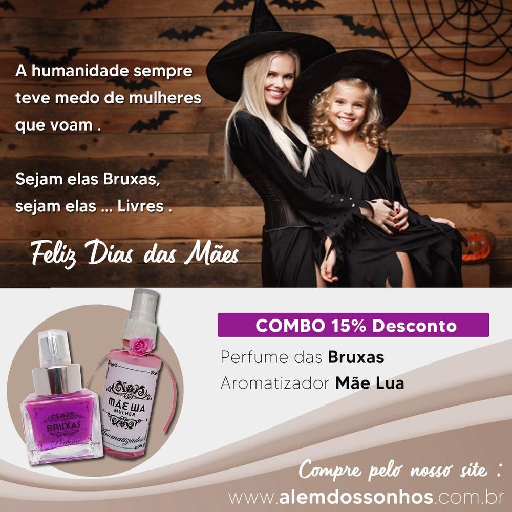 imagem Perfume das Bruxas + Aromatizador Mãe Lua